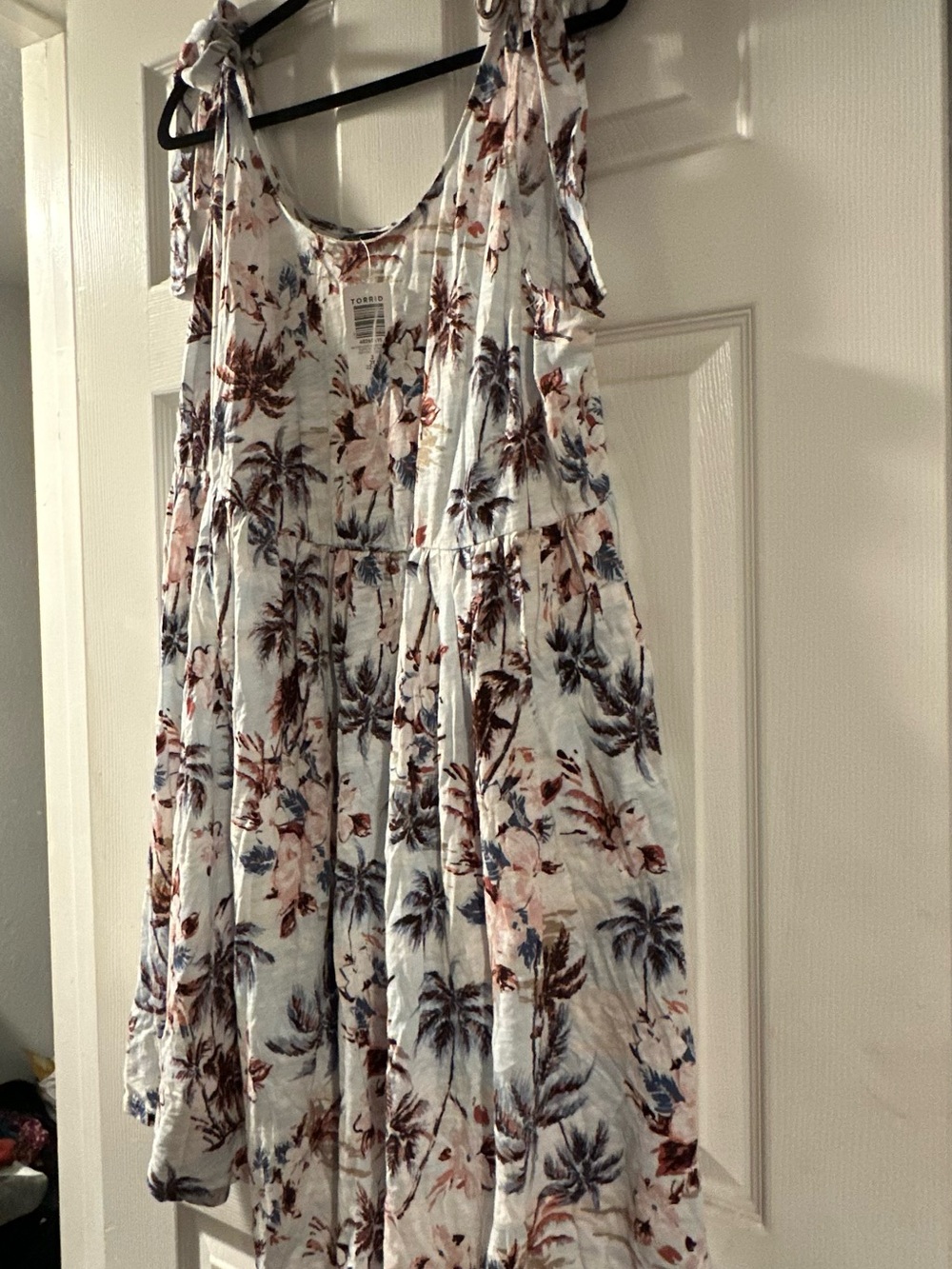 Torrid NWT mini swim cover up. Tie straps. - Picture 2 of 12